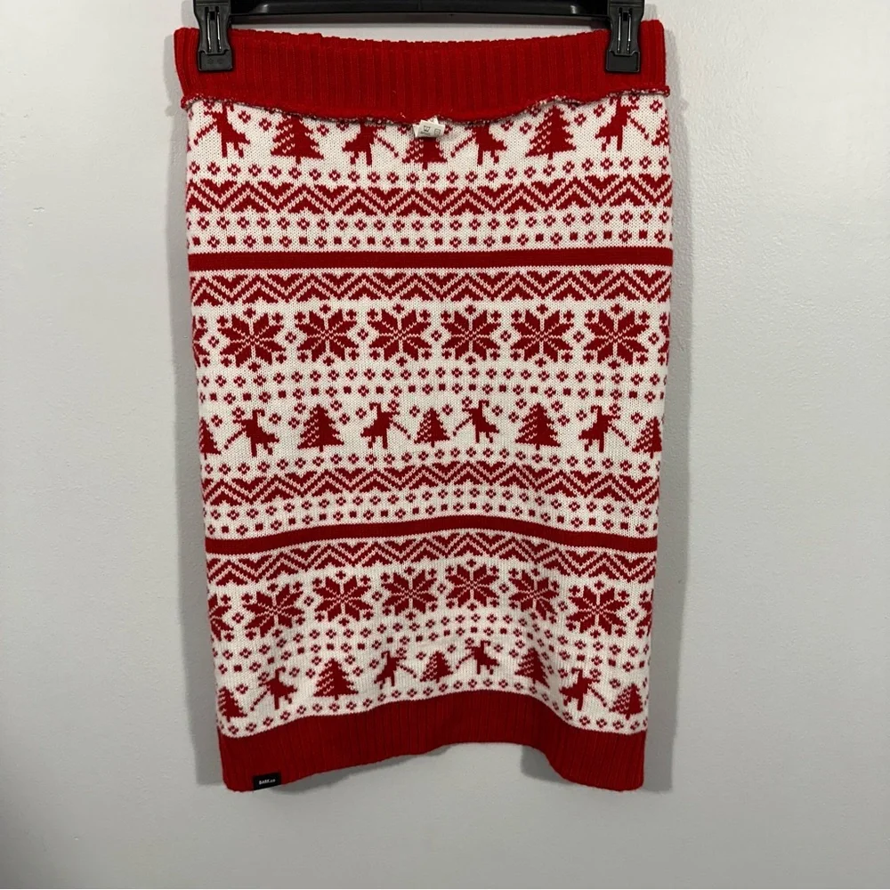 NWOT Reversible Holiday Christmas Dog Sweater